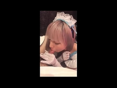 ❤️ Японський ідол [маюка], французький костюм покоївки, частина 1, мінет і дрочка з лосьйоном Порно fb на uk.pornolymp.ru